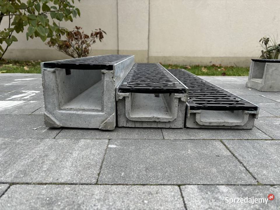 Odwodnienia liniowe betonowe