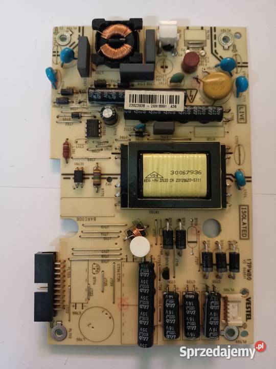 Zasilacz tv Toshiba 17PW80 VESTEL Głogoczów