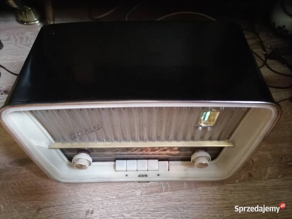 Stare radio lampowe z lat 60 tych Sprawne Amplitunery Kraków sprzedam