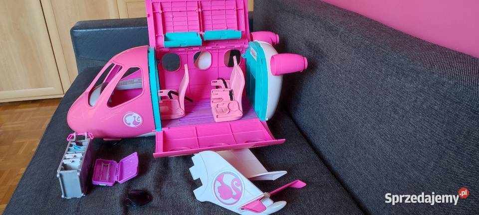 Samolot Barbie różowy duży Lalki i akcesoria sprzedam