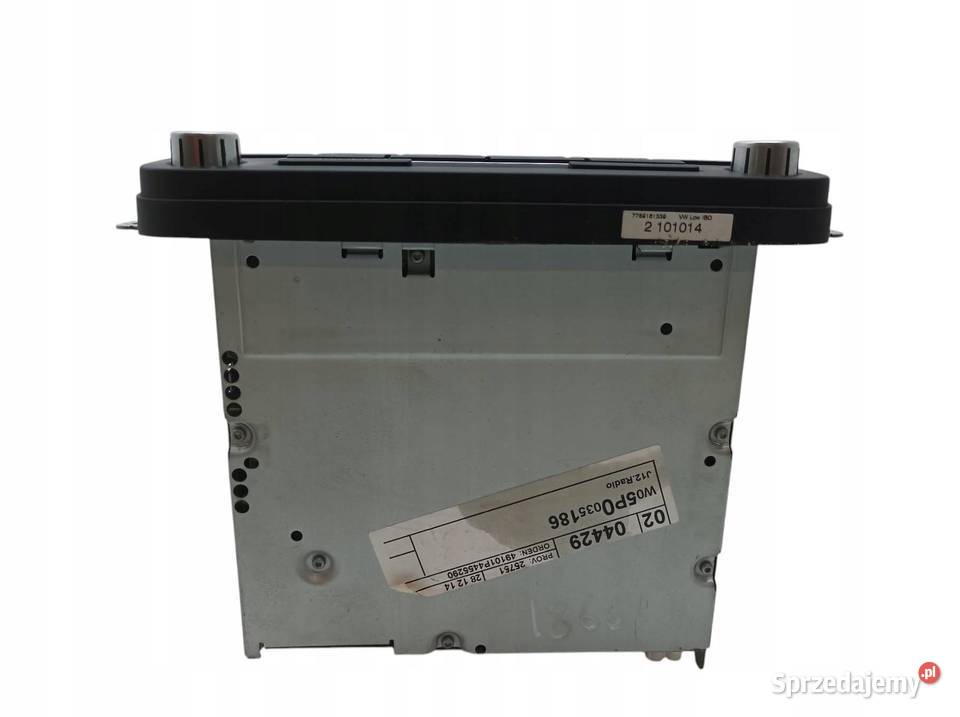 RADIO DO ROZKODOWANIA 5P0035186 Seat Leon II osobowe