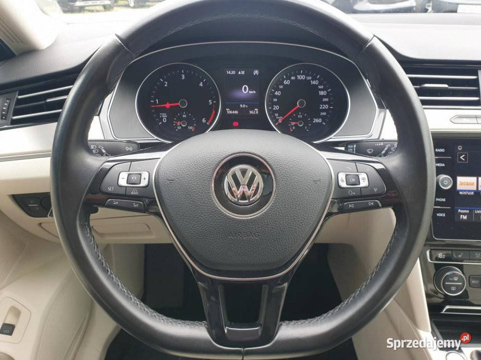 Volkswagen Passat 2018r FV23 PodgrzFotKierSzyba małopolskie Kraków