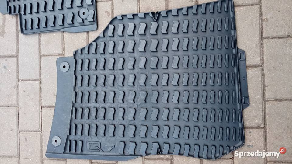 DYWANIKI GUMOWE przod i tył AUDI Q7 4L 4L2061501 Giżycko