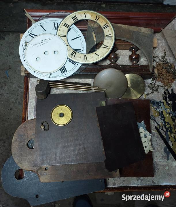 Zestaw części elementów zegarmistrza gongi sprzedam