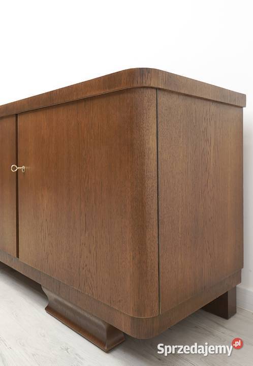 Zabytkowa komoda z lat 40tych w stylu art deco wielkopolskie Jerka