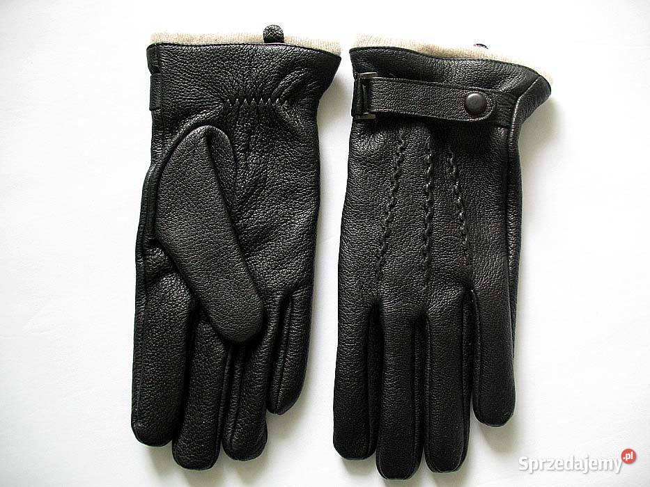 Rękawiczki męskie skóra M Siedlce