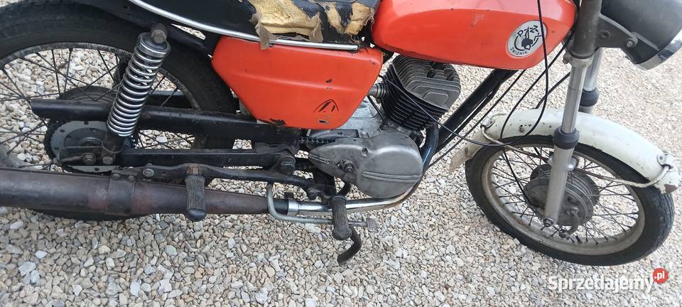Wsk 125 czarna oryginal 3 wsk 125 kos zestaw śląskie Lubliniec