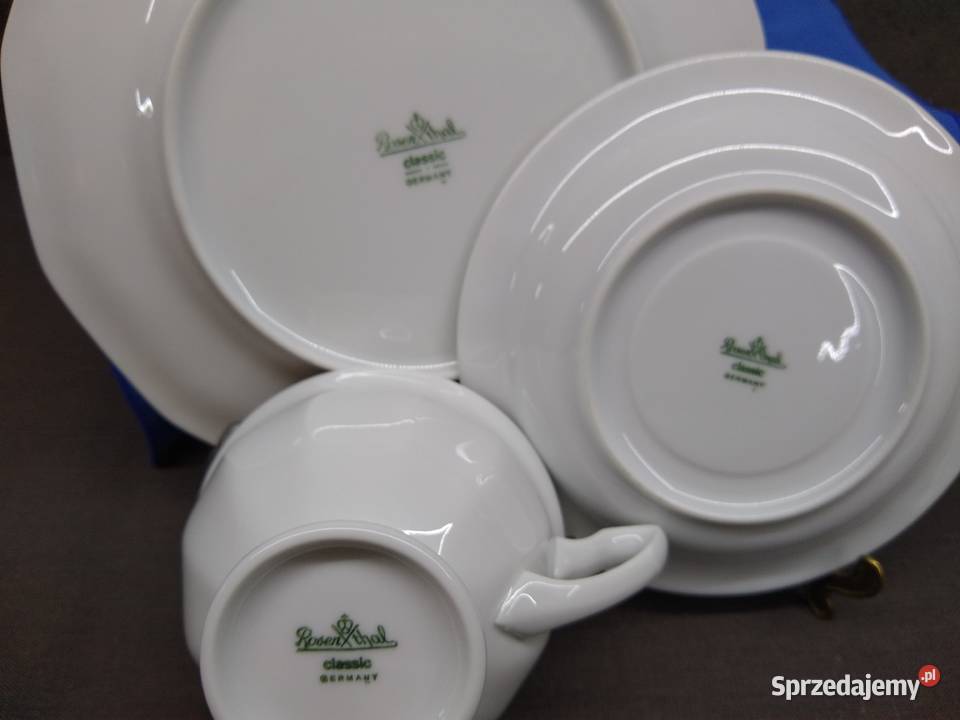 Filiżanka do kawy Rosenthal Biała Maria Classic Kalisz