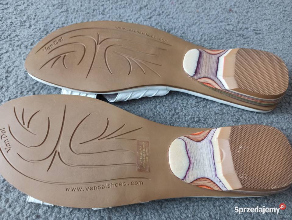 Damskie sandały klapki Van Dal skórzane rozmiar inna Olsztyn