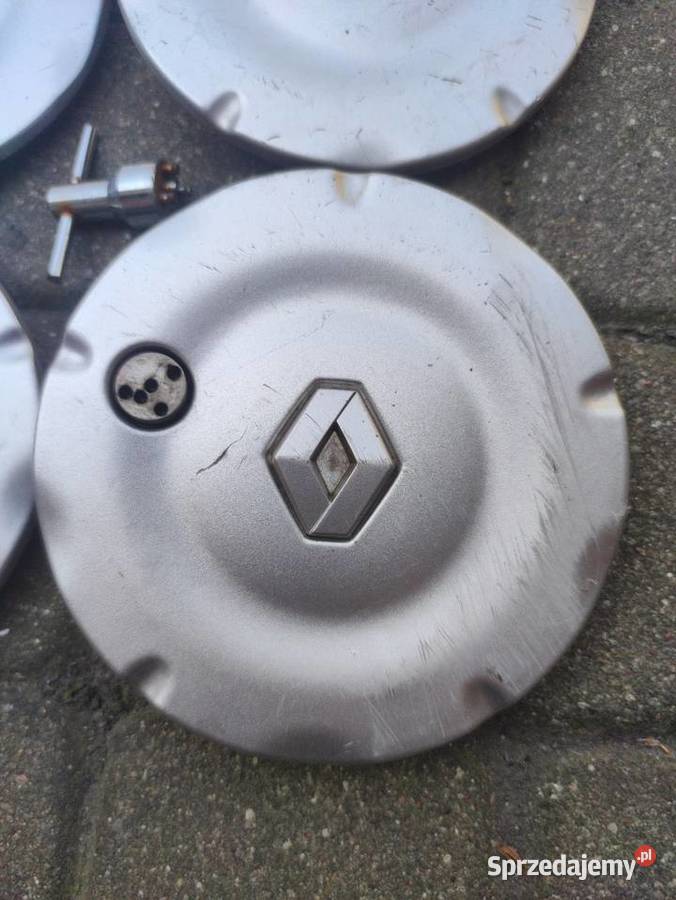 Dekielki Renault oryginał aluminiowe średnica lubelskie Lublin