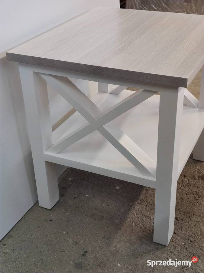 Stolik kawowy dębowy 50cm łódzkie Zduńska Wola sprzedam