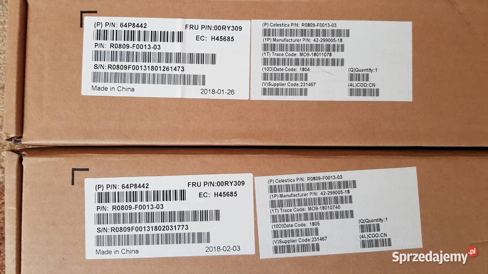 IBM 64P8442 szyny rackowe do macierzy IBM V5000 mazowieckie Warszawa