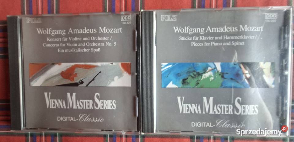 Wolfgang Amadeus Mozart Konzert Vienna Master 1 płyta małopolskie