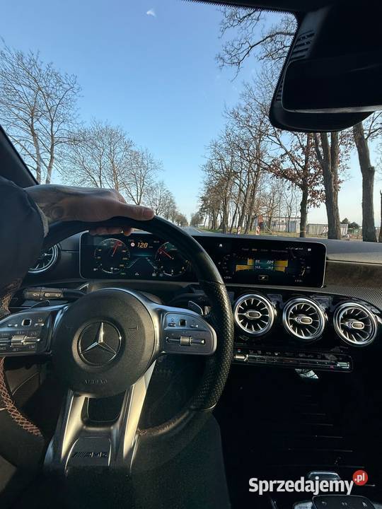 Mercedes Aklasa AMG salon virtual panorama full czujnik zmierzchu Wasilków