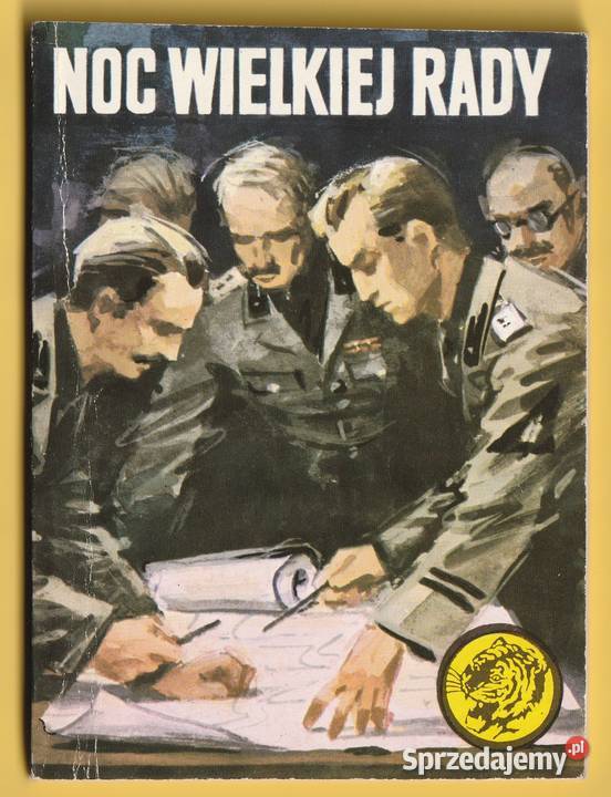 ŻÓŁTY TYGRYS NOC WIELKIEJ RADY 1988 miękka Łódź