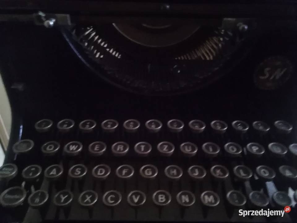 Stara maszyna do pisania z lat 30 tych Kraków
