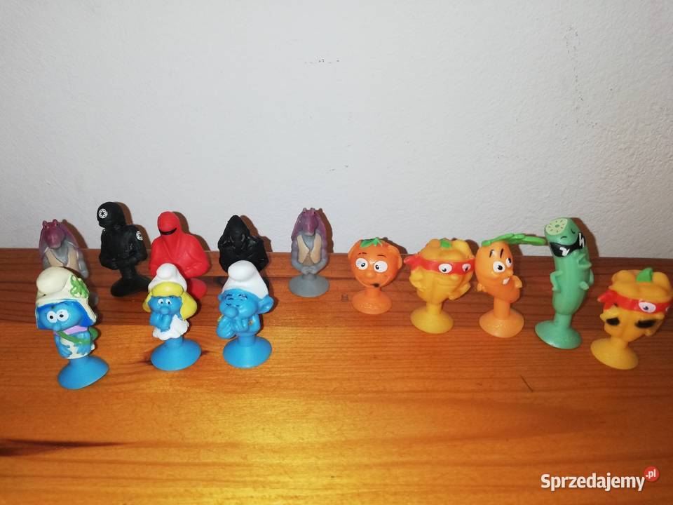 Figurki na przyssawkę i inne25sztuk Tanio mazowieckie