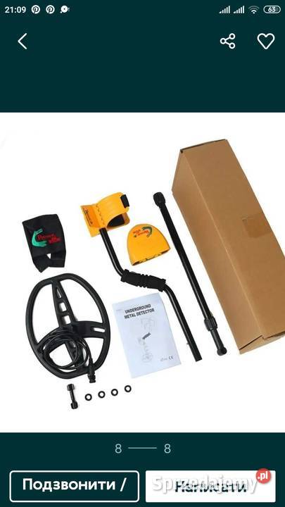 Wykrywacz metali MD6450 Detektor metalu Garrett Dorohusk