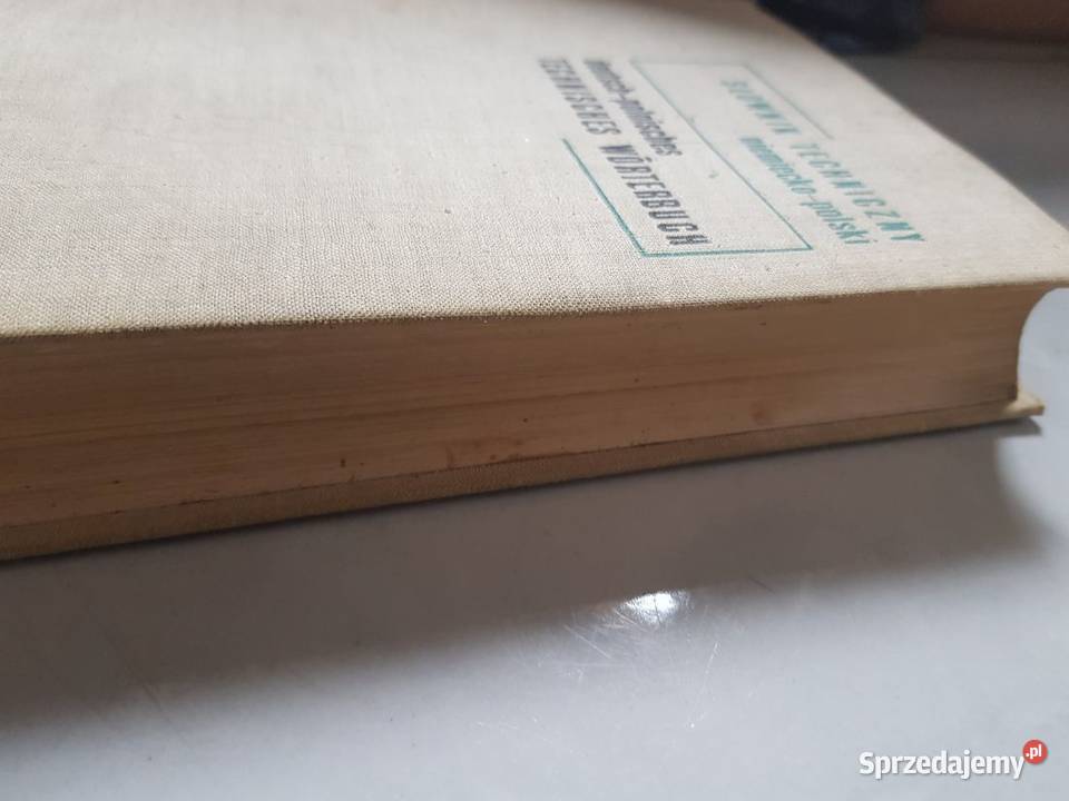 SŁOWNIK TECHNICZNY NIEMIECKOPOLSKI Koch 1967