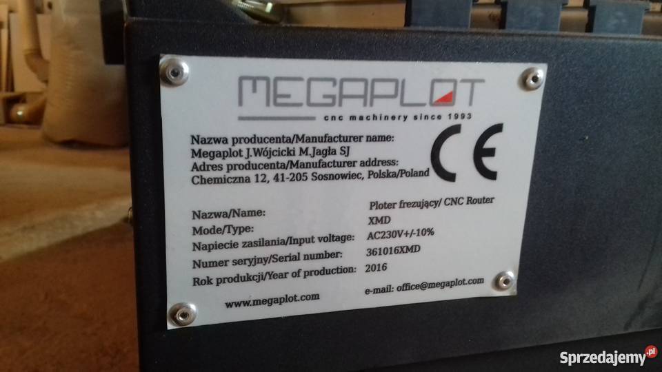 Ploter frezujący megaplot XMD46 1250x1800x90 Orzysz