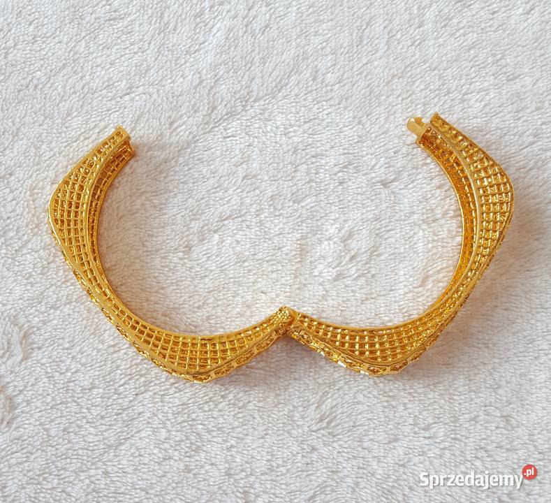 Nowa bransoletka arabska indyjska złoty kolor zachodniopomorskie Szczecin