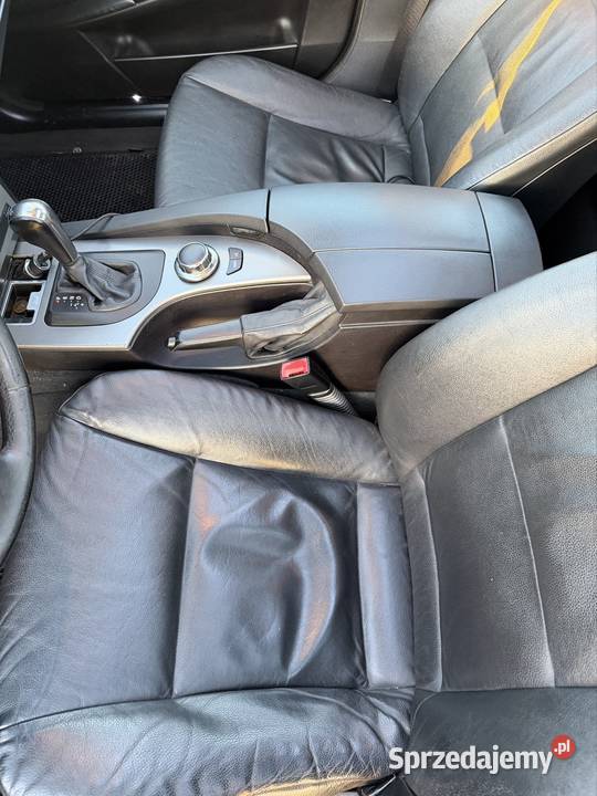 BMW E60 525D 2005 podgrzewane fotele łódzkie