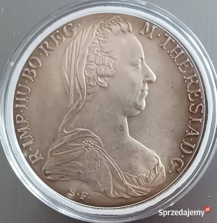 1 Talar Austria 1780 Maria Teresa nowe bicie Konin