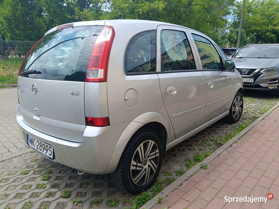 Opel Meriva tani ekonomiczny minivan bez rdzy Warszawa sprzedam