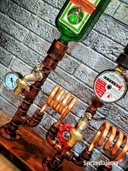 Dozownik nalewak pod alkohol handmade Loft Rzeszów sprzedam
