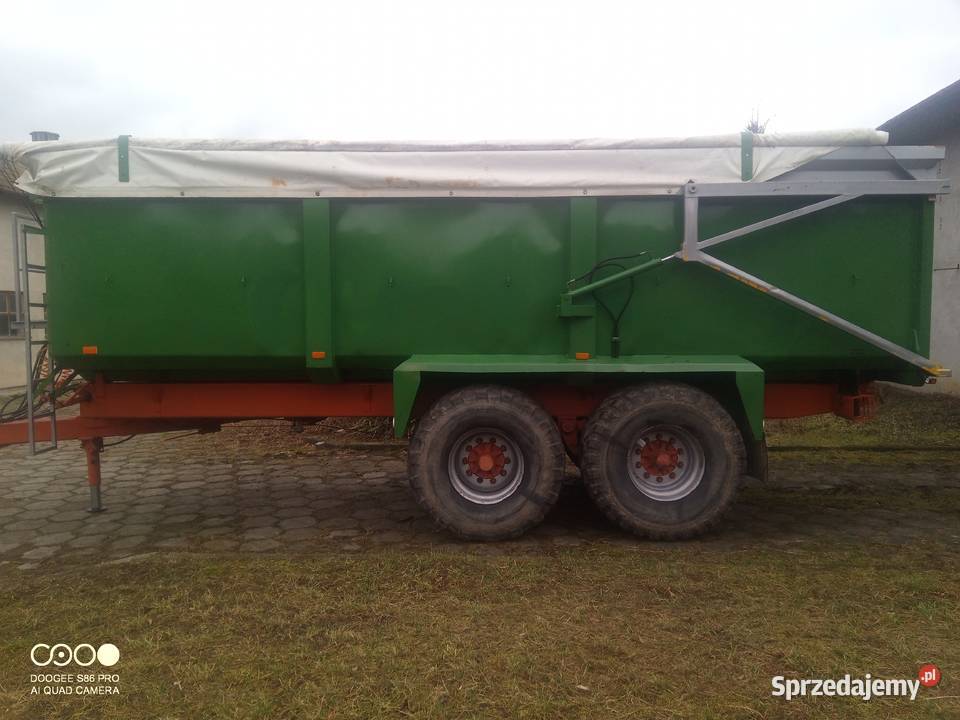 Sprzedam przyczepę wywrotkę skorupę tandem 21 t wielkopolskie