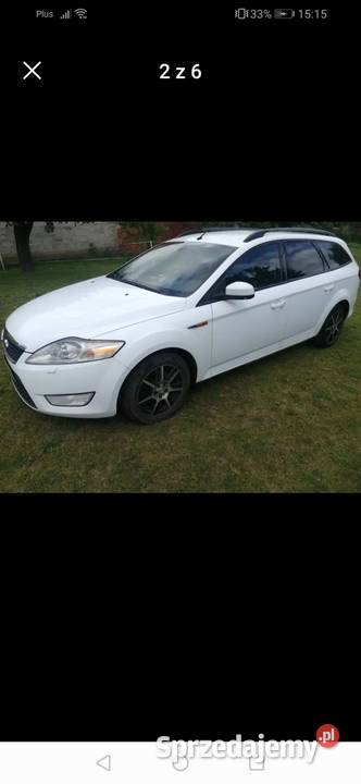 Ford mondeo mk4 kombi biały 2007 Mondeo Wyrzysk