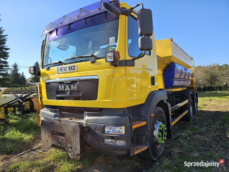 MAN TGM 26340 6x4 Specjalny Piaskarka Solarka automatyczna Motoryzacja Ropczyce