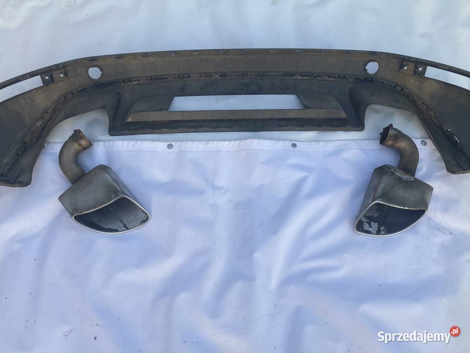 Tylny zderzak z tłumikami do Vw Touareg 7P 7P6 zderzaki Karoseria małopolskie Skawina