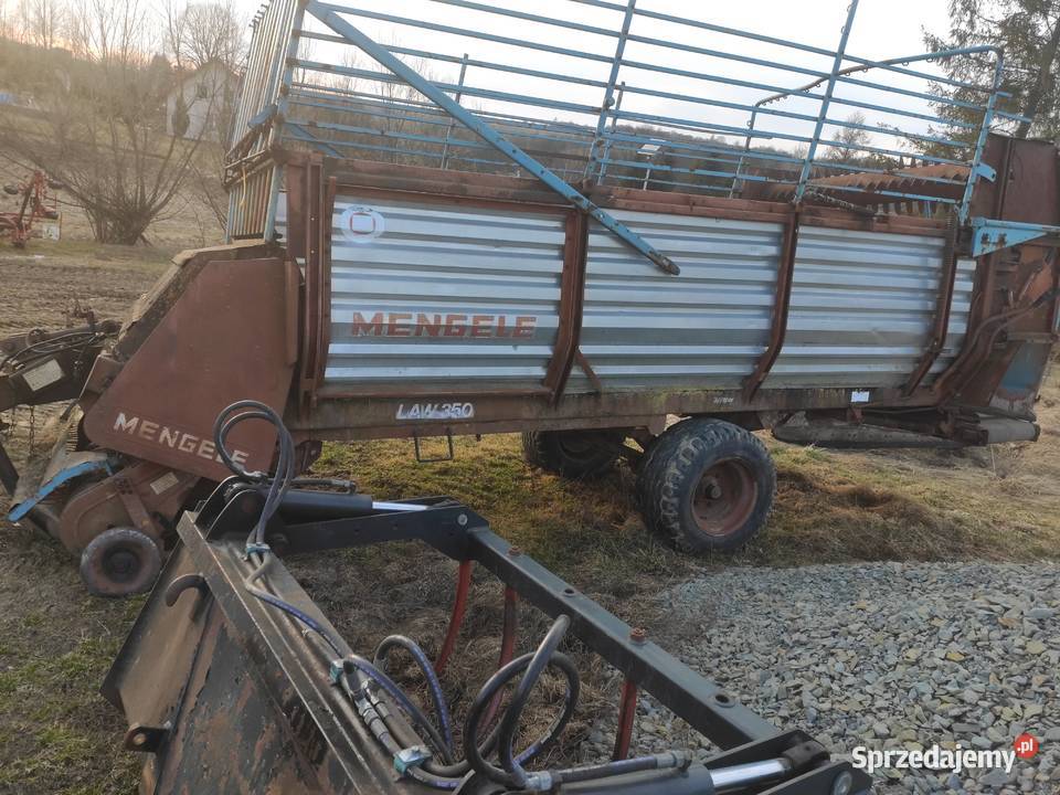 Przyczepa samozbierająca MENGELE LAW 350A z podkarpackie Polana sprzedam