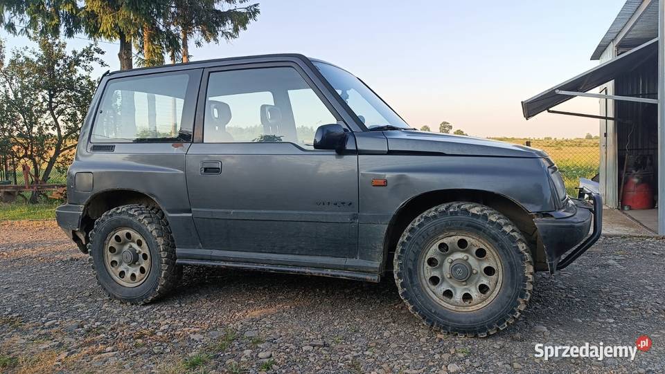 Suzuki Vitara 16 8V 4x4 reduktor hak projekt OFF Rok produkcji 1994 Vitara Dobrynia