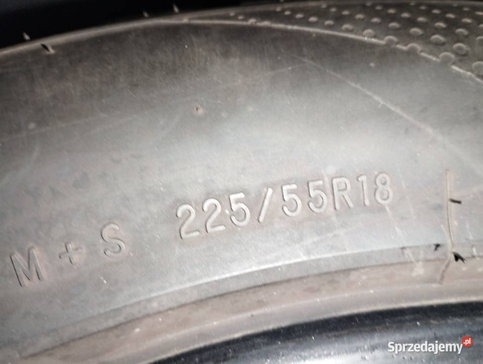 Opony wielosezonowe Fortune 22555R18 stan b 22r 225 małopolskie Kraków