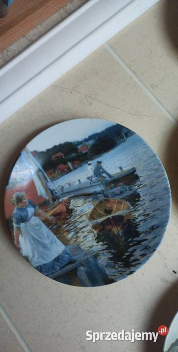 talerz Monet Rorstrand do powieszenia motyw z Gdańsk sprzedam