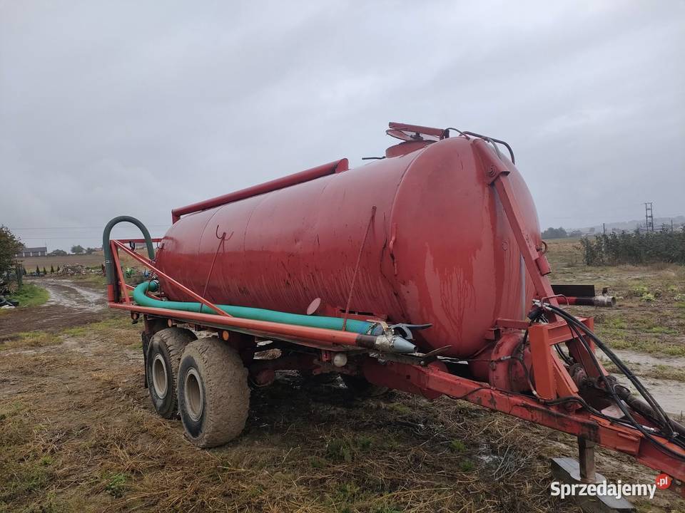 Beczkowóz beczka tandem 11500 l nieuszkodzony Ewunin
