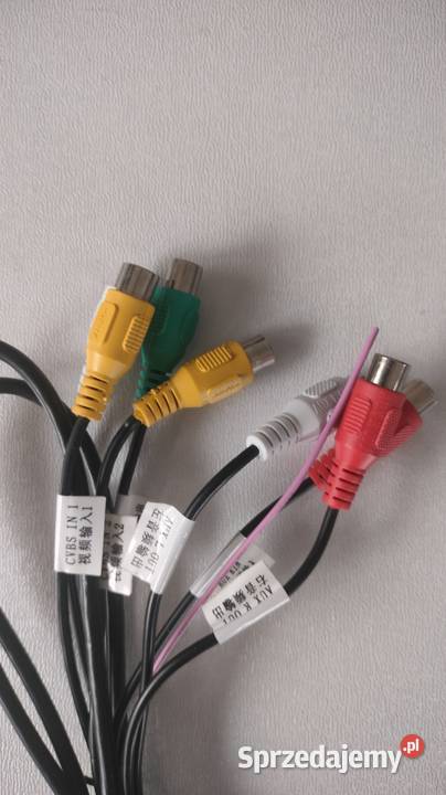Kabel RCA do radia Android 2 DIN Pozostałe Gdynia