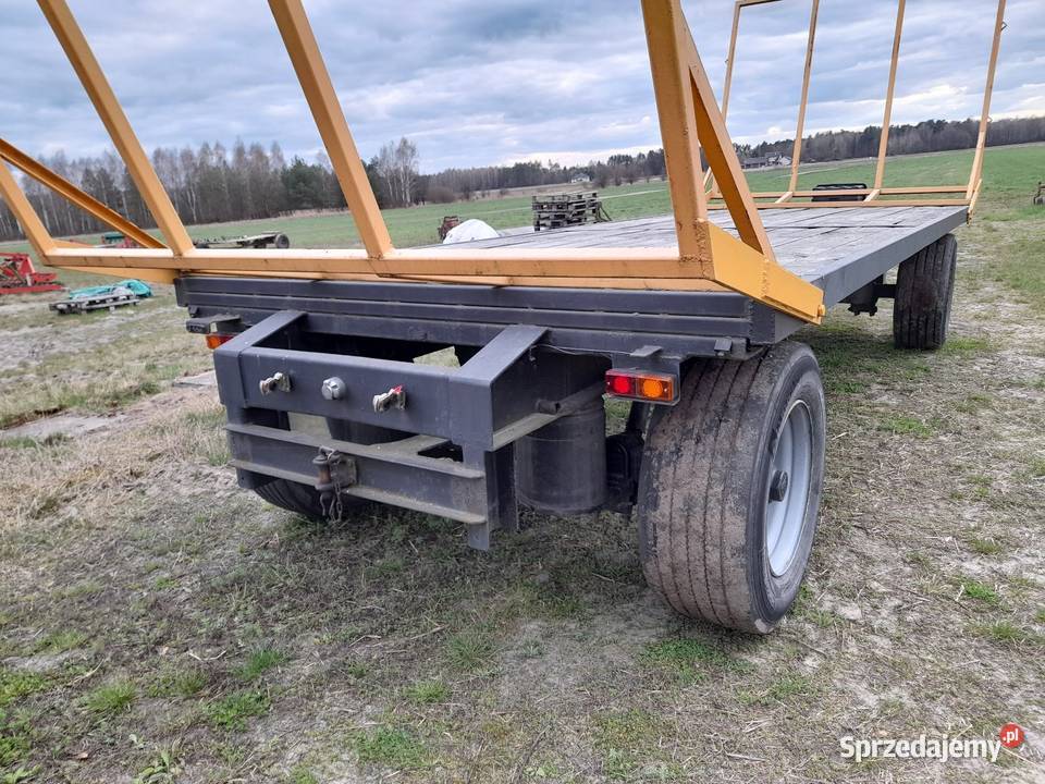 Przyczepa transportowa platforma laweta do bel
