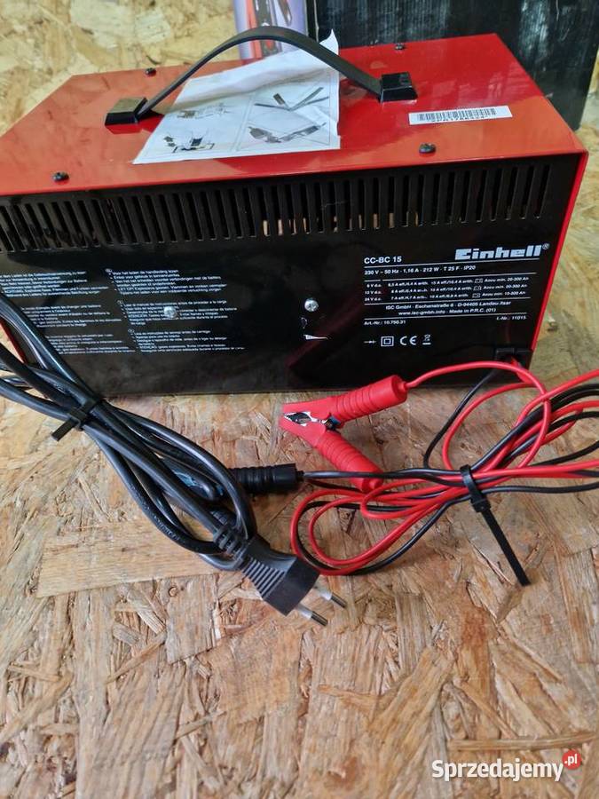 Ładowarka akumulatorowa einhell CCBC 1561224V Głogowa sprzedam