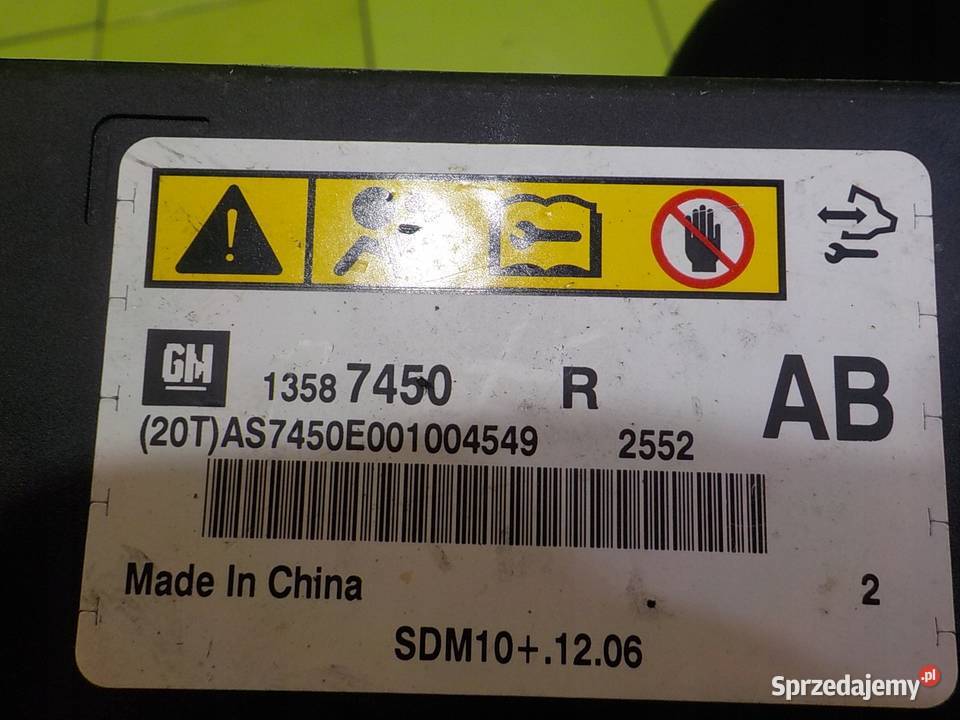 CHEVROLET ORLANDO 20 VCDI 13r 5D modul sensor Suków