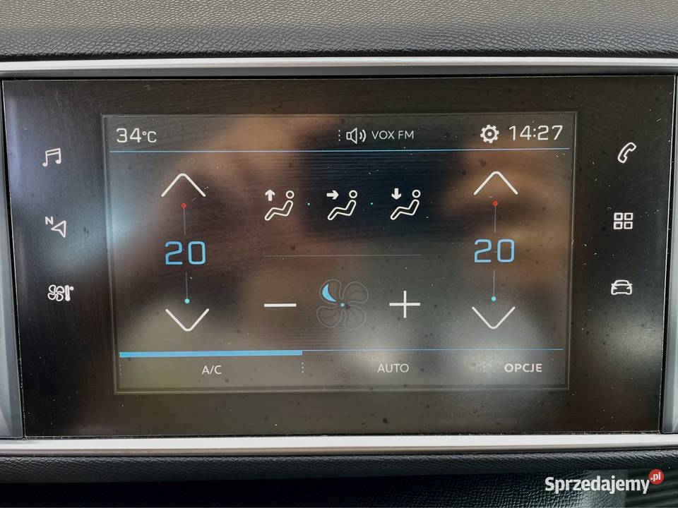 PEUGEOT 308 SW 15HDI 130 Salon Polska Serwis ASO elektrochrom. lusterko wst. 308 Białystok