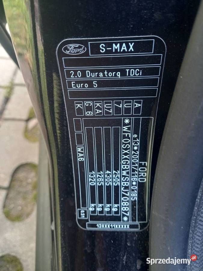 Ford S 20 tdci 140 Prywatny podkarpackie Rzeszów