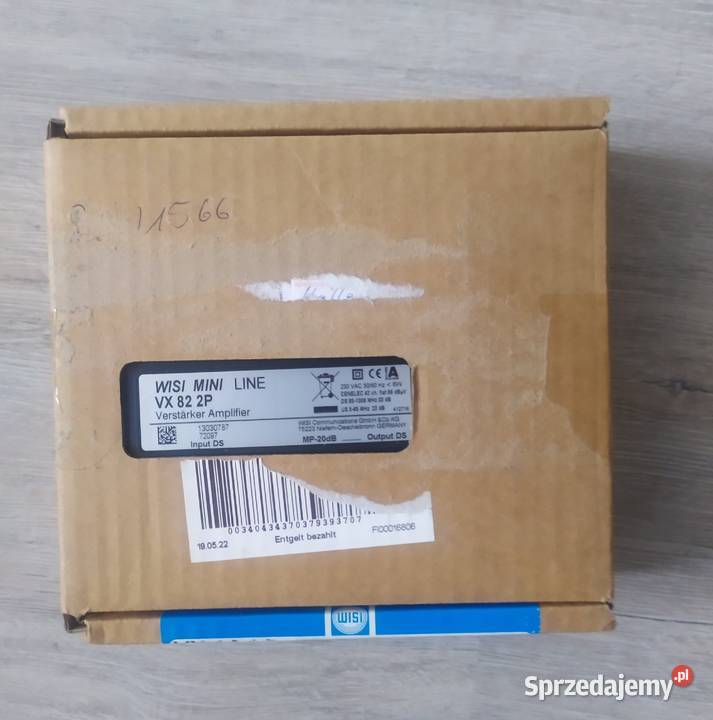 Wzmacniacz budynkowy DVBT2 WISI MINI LINE VX Kamienna Góra