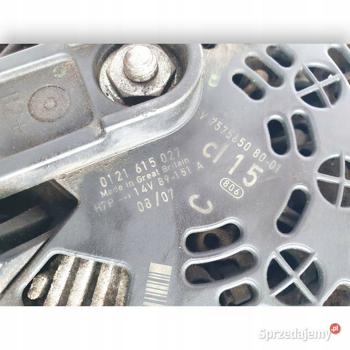 ALTERNATOR Mini Cooper R56 16 16V VTi 0121615027 lubelskie sprzedam