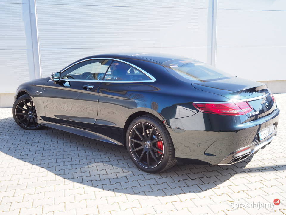 MercedesBenz S 63 AMG 4MATIC Coupe TCT 7G V8 125280km wielkopolskie
