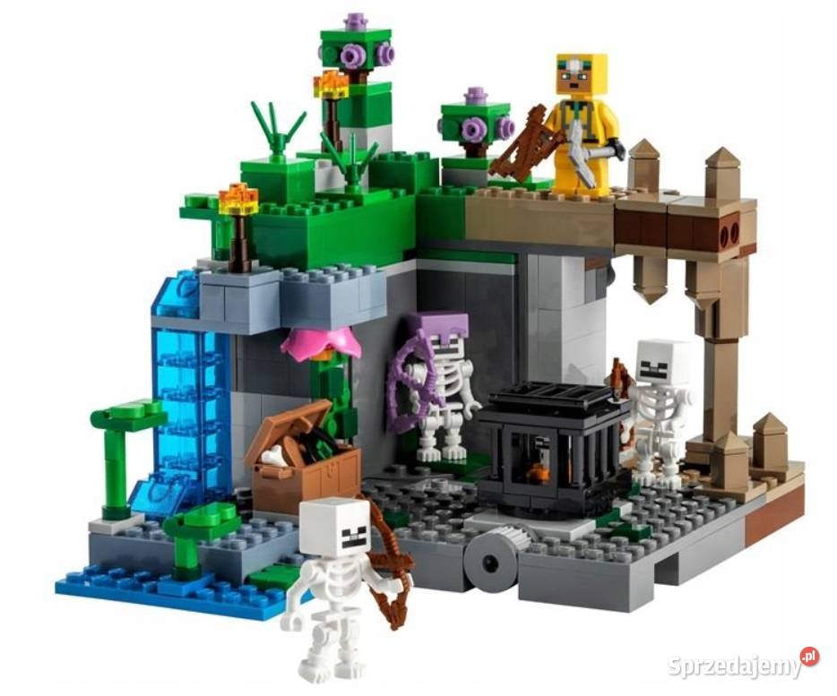 LEGO Minecraft 21189 Loch szkieletów Lego wielkopolskie Poznań