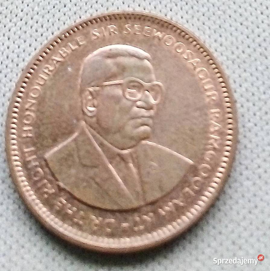 MAURITIUS FI VE CENTS 2004 r