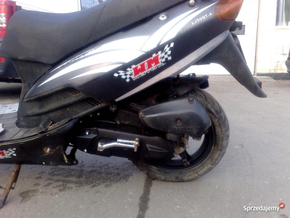 duży skuter XXL LONGJIA SHARPY 50 2suw silnik ya automatyczna Malbork